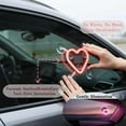 thumbnail image 2 of Solar Powered Wireless LED Heart Shape C-Pillar Neon Light with Light Sensor, 2026 New Car Solar Heart LED Lights Neon Signs for Automotive Interior Decor Eco-Friendly Modern Stylish (Red+Pink), 2 of 8