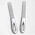 thumbnail image 4 of LLC Stainless Steel Double-Sided Nail File Set - 2 Pieces - Manicure Files for Salon, Home, and Travel, 4 of 5