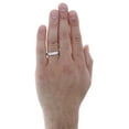 thumbnail image 5 of 14K White Gold Channel Set Diamond Mens Wedding Band Engagement Ring 0.50 Ct., 5 of 5