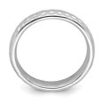 thumbnail image 2 of Bague en Argent Sterling Stackable Expressions Rhodium Taille 7, 2 of 3