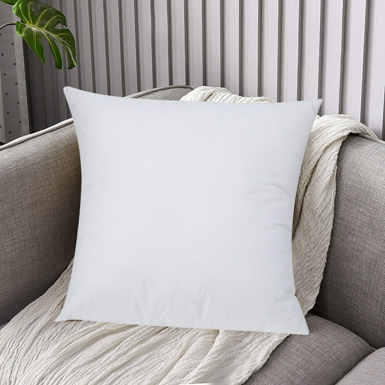Pillows Cloth Satin Pillow Cushion PP Cotton Home 45 45CM Covers Decorative Throw Cases Decor Bedroom White