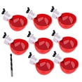 thumbnail image 4 of Taza de agua jinwen para pollo Taza para beber 3.4 pulgadas Rojo, 4 of 8