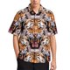 thumbnail image 3 of Camisa informal con estampado de rayas de piel de tigre para hombre, camisa hawaiana de vacaciones de manga corta, camiseta de gran tamaño para hombre, blusas, ropa, 3 of 5