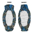 thumbnail image 5 of HUIACONG Blue Camo Hunt UTV Seat Covers Waterproof Easy Installation 4 Wheeler Seat Cover Non-Slip Soft Suitable for Kawasaki Mule 3010, 5 of 7
