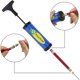 thumbnail image 5 of Juego de bomba de balón con inflador manual, agujas de gas, boquilla de manguera flexible para fútbol, ​​baloncesto, voleibol, 14 piezas, 5 of 5