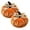 Orange, variant on 7.87" Pumpkin Decor for Home, Realistic Pumpkin Tabletop Ornament, Elegant Fall Harvest Decorative Accent for Thanksgiving Halloween Tier Tray Shelf Farmhouse Centerpiece, Orange