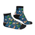 thumbnail image 6 of Salouo Different Cats Christmas Pattern Unisex Middle Tube Socks,Middle-Finger Knee High Socks Over The Calf Tube Stocking Crew Stockings for Women and Men Tube Socks, 6 of 8