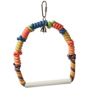 Angle View: Prevue Pet Products BPV624 Squishies Bird Toy, Small/Medium, Small Swing