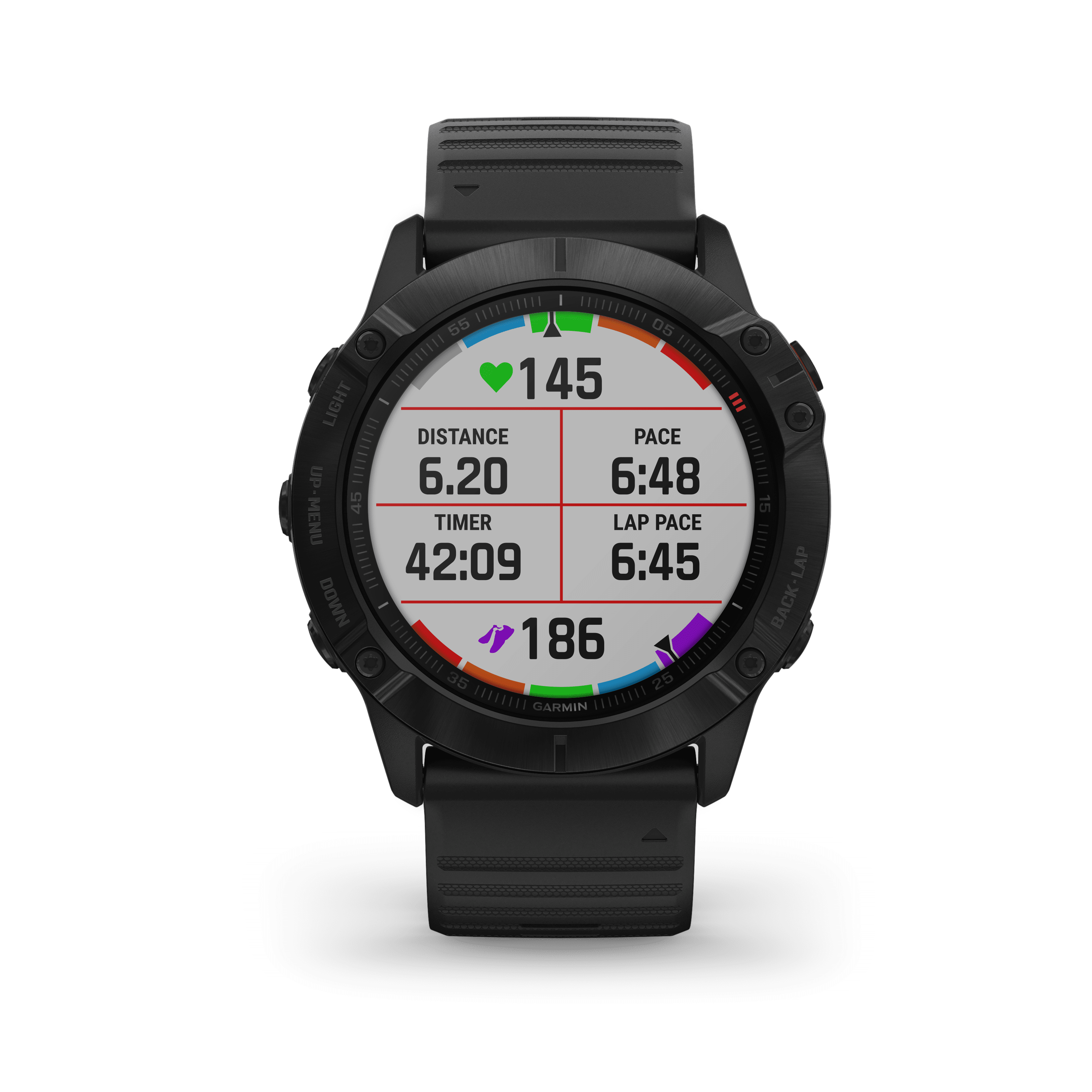 GARMIN FÉNIX 6X PRO NEGRO CON CORREA NEGRA 51mm SMARTWATCH PREMIUM  MULTIDEPORTE GPS INTEGRADO WIFI BLUETOOTH