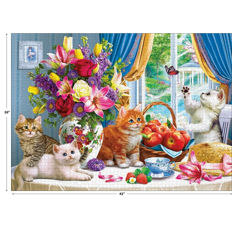 Cra-Z-Art Kodak 3000-Piece Fluffy Kittens in Living Room Adult