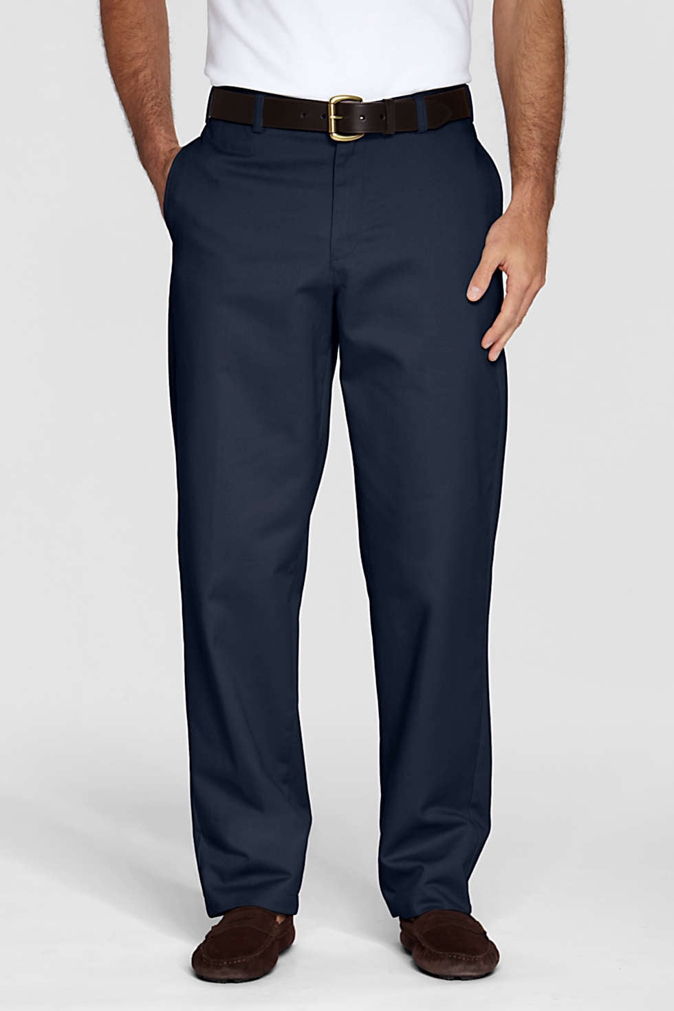 Pants With Expandable Waist, Wide Leg 
