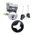 thumbnail image 2 of Motorcycle Ignition Switch Spare Parts Accessories Gas Cap Seat Lock Keys with, 2 of 8