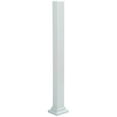 thumbnail image 1 of 3" x 3" x 43.5" Aluminum Mounting Post - White, 1 of 1