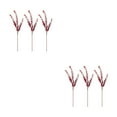 thumbnail image 1 of relayinert 3x Beautiful Artificial Flower Arrangements Realistic Appearance Wide Long-lasting Durability Artificial Flowers red 2Set, 1 of 6