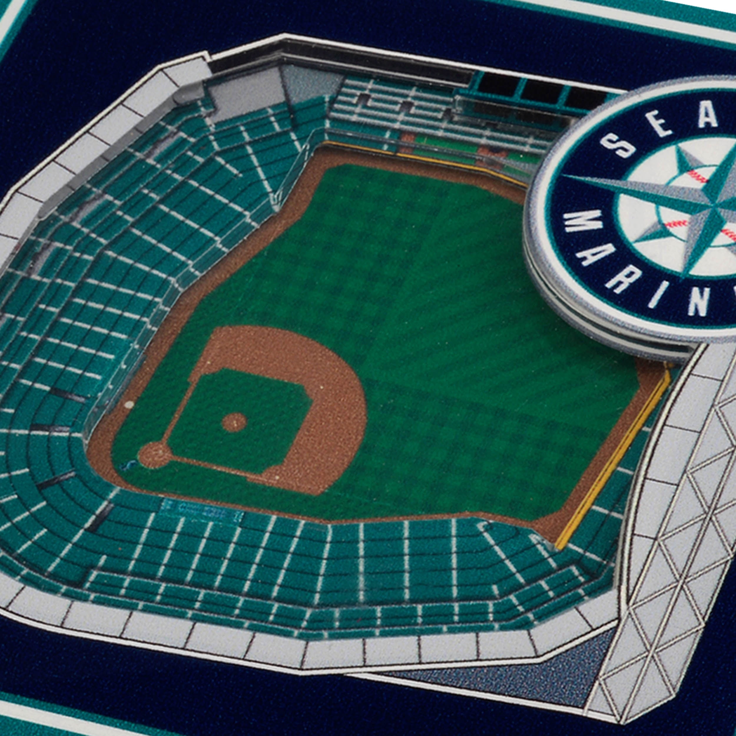 YouTheFan MLB Seattle Mariners Stadiumview Cribbage