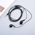 thumbnail image 2 of YS Earbud Wire-controlled Flat Ear Earphone 3.5mm Universal Mobile Phone With Microphone, 2 of 8