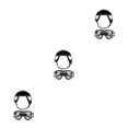 thumbnail image 1 of Greeniant Casco para perros Gafas para gatos Suministros para mascotas Dulce regalo Transpirable A prueba de sol Transpirable Firmeza De moda Type1 NO1, 1 of 6