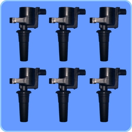 New AD Auto Parts High Performance Ignition Coil Set of 6 For Jaguar S-Type DG517 FD496