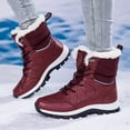 thumbnail image 2 of Women's Insulated Warm Winter Boots - Waterproof & Snow-Ready, Cozy Lining for Hiking, Work & Daily Wear, Stylish Comfortable Design, 2 of 6