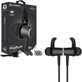 thumbnail image 2 of HyperGear MagBuds Wireless Aluminum Alloy Earphones, Jet Black, 2 of 7
