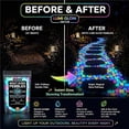 thumbnail image 4 of Colorful Glow-in-the-Dark Garden Stones, 2026 New Solar Powered Glowing Pebbles for Garden Outdoor, Beautiful Luminous Stepping Stones Glow Rocks, Turn Your Space Magical at Night (200, Yellow), 4 of 6