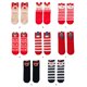 thumbnail image 5 of Qarigey 1 par de calcetines navideños de lana Coral, decoración navideña, calcetines cálidos de invierno para el hogar, adornos navideños, Medias Cachorro grande de medias rojas Qarigey AP000488-03, 5 of 6