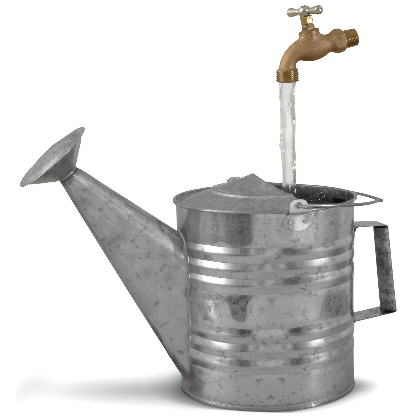 Universal Home and Garden B8 Galvanized Fantasy Fountains Watering Can
