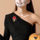 thumbnail image 5 of Broche de Fantasma con Forma de Linterna de Calabaza Fiudx Insignia de Metal para Halloween, 5 of 5