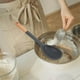 thumbnail image 2 of 2 cucharas grandes de silicona para cocinar con mango de madera antiadherente, resistentes al calor, para cocinar, servir, untar y mezclar, 2 of 8