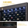 thumbnail image 6 of LED Wall or Door Mounted Full-Length Mirror Organizer,Storge Interior Make-up Magnetic Lock Mirror, 6 of 7