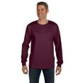 thumbnail image 1 of Hanes Adult Tagless Long Sleeve Tee With Pocket, Style 5596, 1 of 1