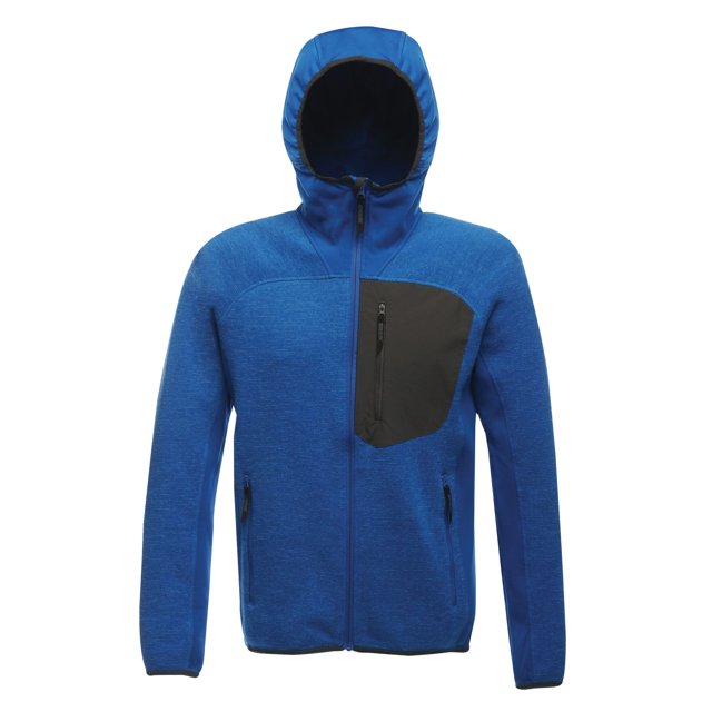 Regatta X-Pro - Chaqueta polar híbrida con capucha modelo Coldspring para hombre (Azul)