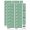 Dark Green, variant on Classified Reversed Sticker Set - Light Blue - Gloss Finish - 1.25" Mini