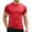 Red, variant on NinXxx Men's Summer Stretch Crew Neck Athletic Fit Comfort Tee Red XXXXL