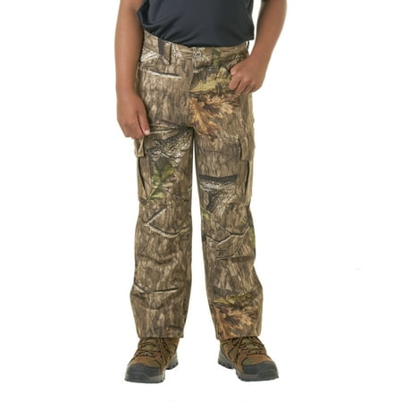 Mossy Oak Country Roots Youth Stretch Cargo Hunting Pant
