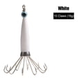 thumbnail image 1 of Pesca Calamar Jig pesca señuelo anzuelo pulpo mar barco cebo artificial (blanco 10 garra), 1 of 5