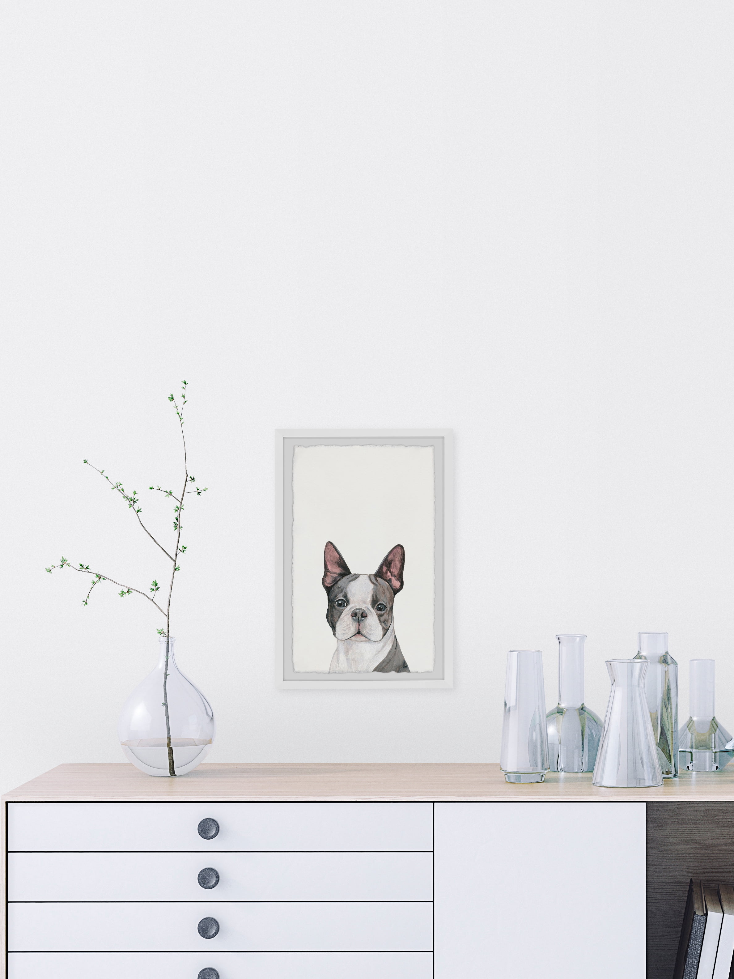 Marmont Hill "Straightforward" Framed Painting Print