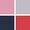 Begonia Pink/Blue Cove, variant on Toddler Girls Fleece Crewnecks and Joggers, 4-Piece Outfit Set, 4-Piece, Sizes 2T-5T