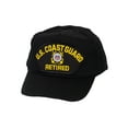 thumbnail image 1 of Men's Retired Series U.S. Military Veteran Unstructured Snapback Baseball Hat US Coast Guard Black, 1 of 2