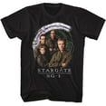 thumbnail image 1 of T-Shirt Noir pour Adulte Stargate Cast And Gate 4Xlt, 1 of 2