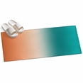 thumbnail image 2 of Hallway Runner Rug 2'x6', Teal Orange Ombre Kitchen Runner Rugs Non-Slip Carpet Mats, Contemporary Art Abstract Aesthetics Bedside Rugs Runners Washable Floor Carpet for Bathroom Laundry Room, 2 of 8