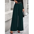 thumbnail image 4 of Pantalones PRETTYGARDEN 2025 Pierna Ancha Verde Oscuro Medianos, 4 of 8
