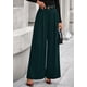 thumbnail image 4 of Pantalones PRETTYGARDEN 2025 Pierna Ancha Verde Oscuro Medianos, 4 of 8