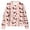 Pink, variant on EliteGoogv Women's Halloween Graphic Cardigan Button Down Long Sleeve Knit Sweater Loose Fit Casual Fall Winter Outwear,M
