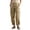 *Khaki, variant on ClodeEU Women's High Waist Cargo Pants with Pocket ,Casual Tapered Work Trousers with Cuffed Ankle Army Green,Women's Plus XL