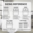 thumbnail image 4 of 9 Piece in a Bag Thick Touch Bed Cover Curtain Set, Upgraded Luxury Bedspread Set, Bamboo microfiber All Season Bedding-Set For Home, RV Beding, Boys And Girls Gifts With Gift Bag, 4 of 15