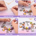 thumbnail image 4 of 64 PCS Christmas Jewerly Making Kit Charm Bracelet Collares Present Pandora Alloy Beads Set DIY Child Bracelet Envío gratis (Rojo) oso de fresa Electrónica, 4 of 5
