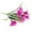 Purple Pink, variant on Artificial Flowers Artificial Flower Plastic Artificial Bouquet (Purple Pink)