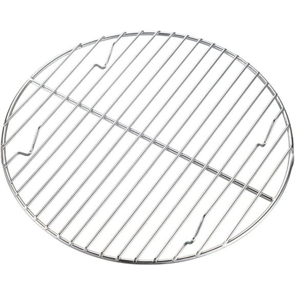 Chainplus Cooking Rack Round, 9.4-Inch Stainless Steel Round Rack for Cooking Cooling Steaming Baking, Fit Air Fryer Stockpot Instant Pot Pressure Cooker, 1 PACK -Oven & Dishwasher Safe