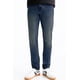 thumbnail image 2 of Pantalón Recto para Hombre Shendy Vendy Mezclilla Strech Clasico con Bolsillo Azul Marino 32, 2 of 5